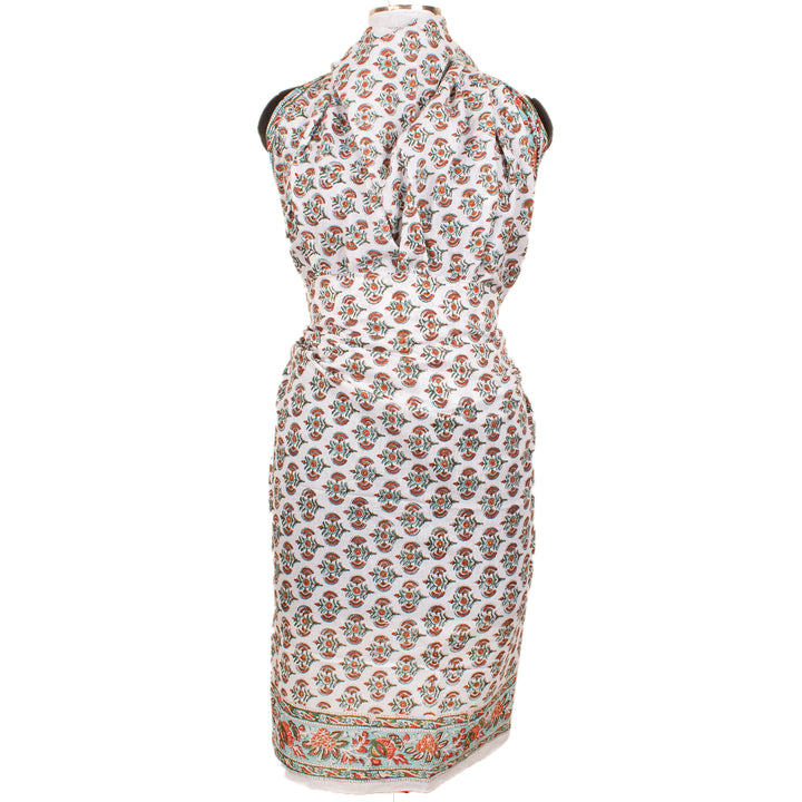 Boho Cotton Sarong | Beach Cover-Up &amp; Wrap Skirt