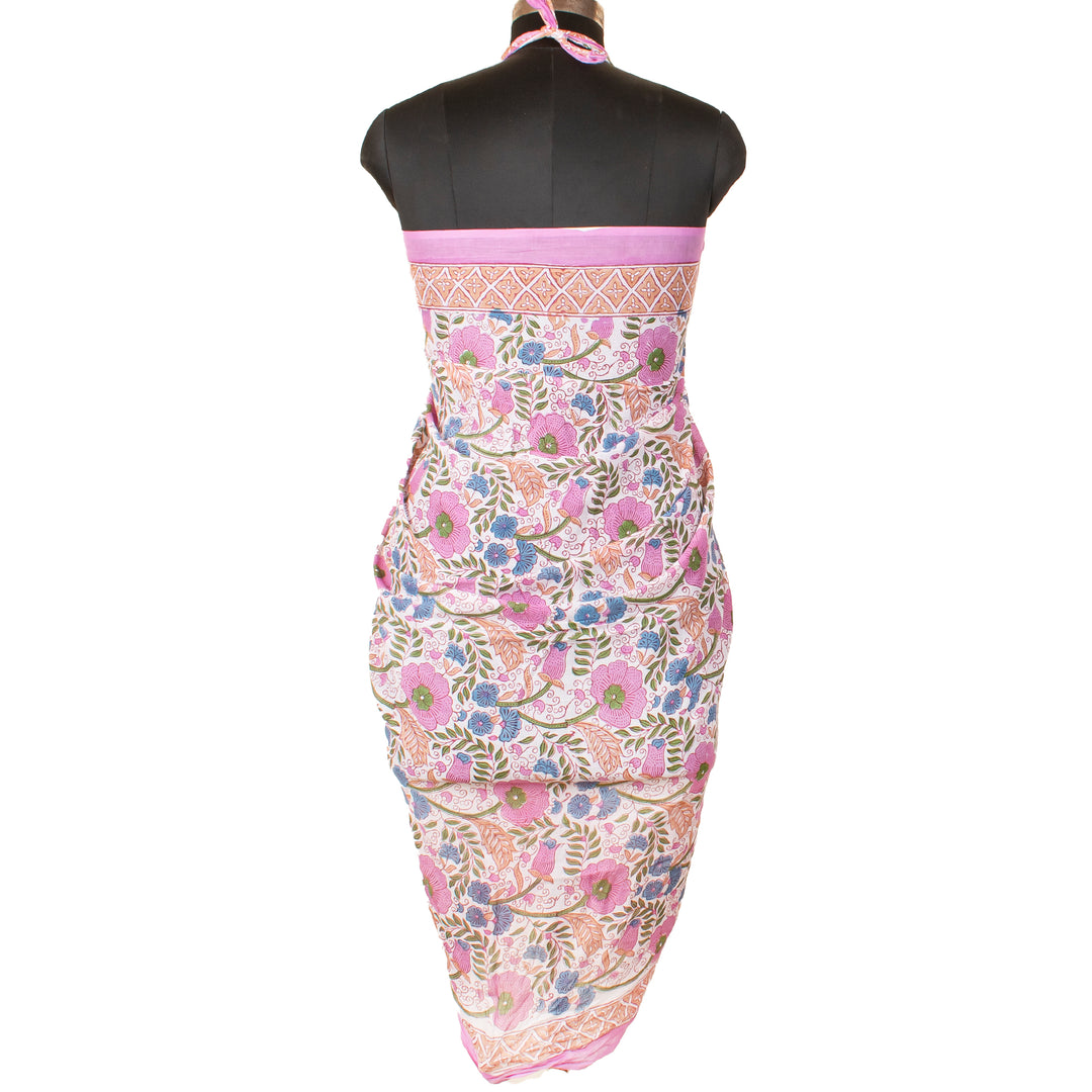 Boho Cotton Sarong | Beach Cover-Up &amp; Wrap Skirt