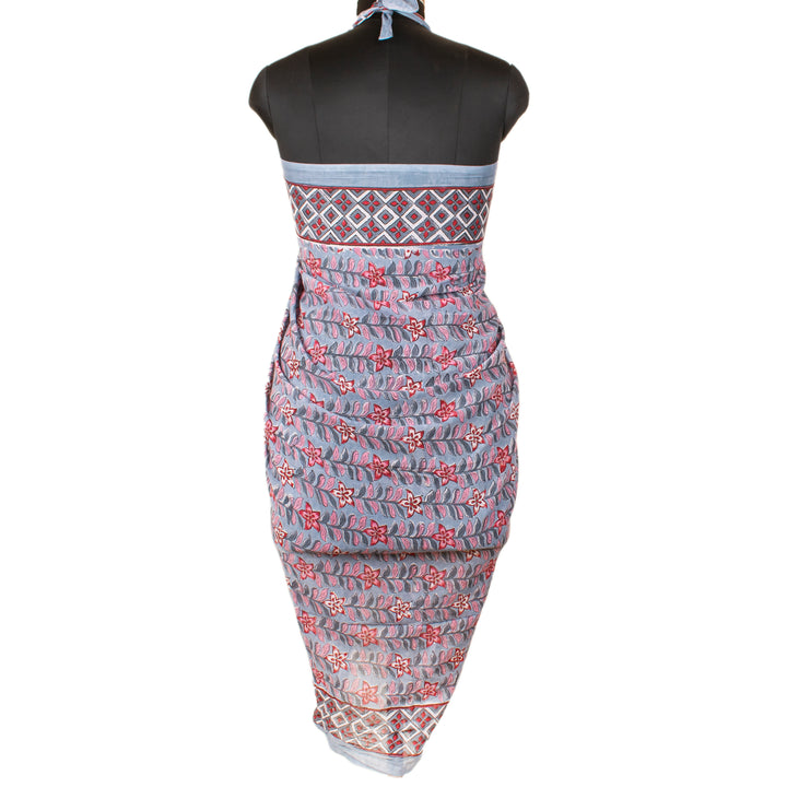 Boho Cotton Sarong | Beach Cover-Up &amp; Wrap Skirt