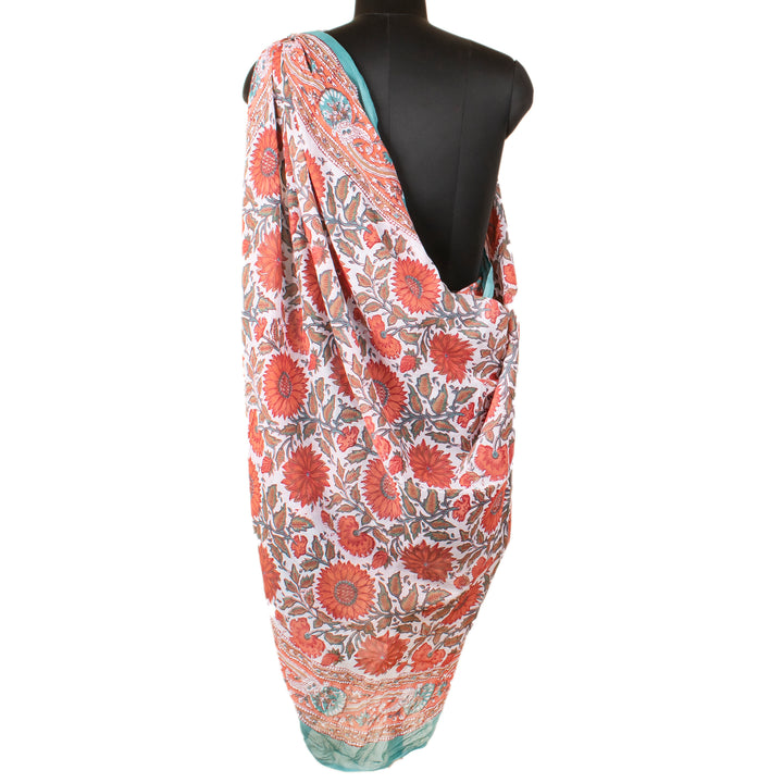 Boho Cotton Sarong | Beach Cover-Up &amp; Wrap Skirt
