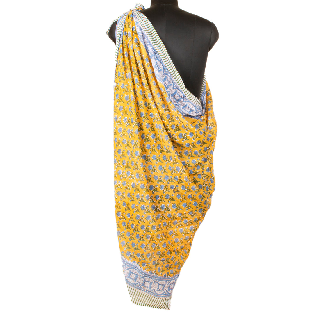 Boho Cotton Sarong | Beach Cover-Up &amp; Wrap Skirt