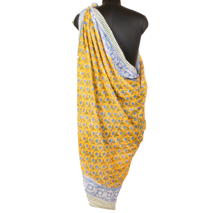 Boho Cotton Sarong | Beach Cover-Up &amp; Wrap Skirt