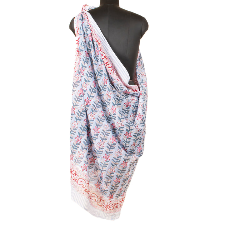Boho Cotton Sarong | Beach Cover-Up &amp; Wrap Skirt
