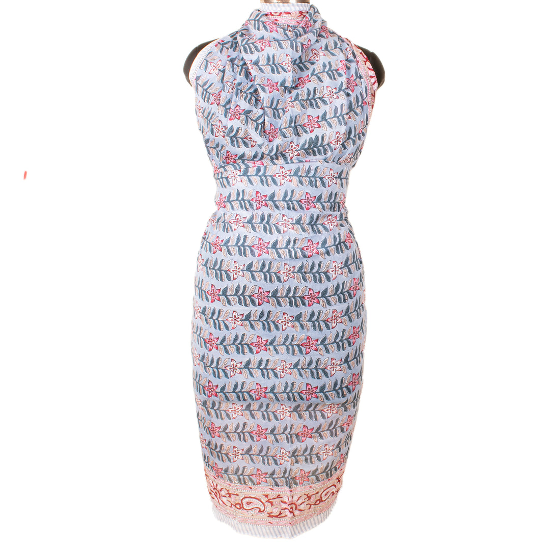 Boho Cotton Sarong | Beach Cover-Up &amp; Wrap Skirt
