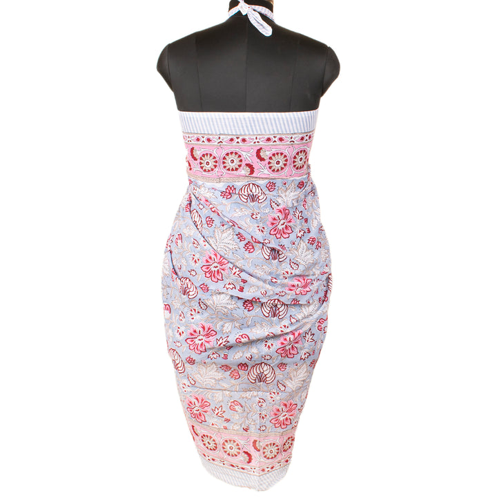 Boho Cotton Sarong | Beach Cover-Up &amp; Wrap Skirt