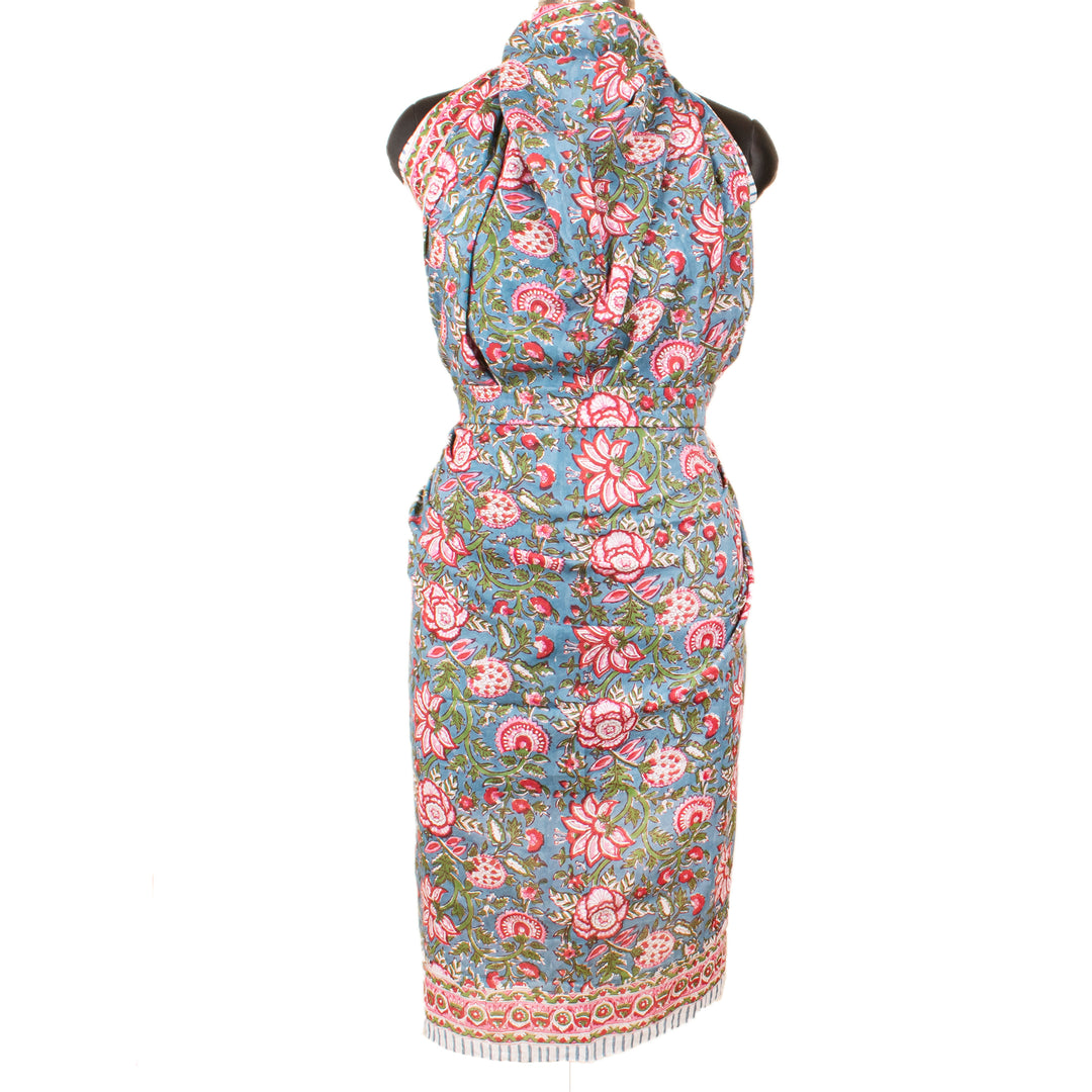 Boho Cotton Sarong | Beach Cover-Up &amp; Wrap Skirt