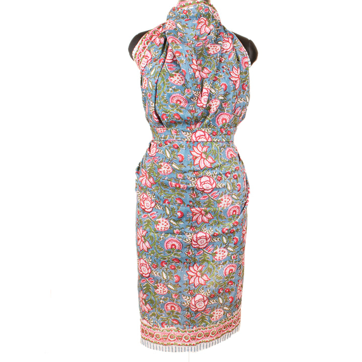 Boho Cotton Sarong | Beach Cover-Up &amp; Wrap Skirt