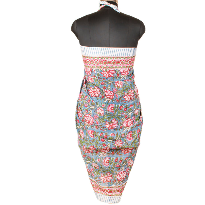 Boho Cotton Sarong | Beach Cover-Up &amp; Wrap Skirt