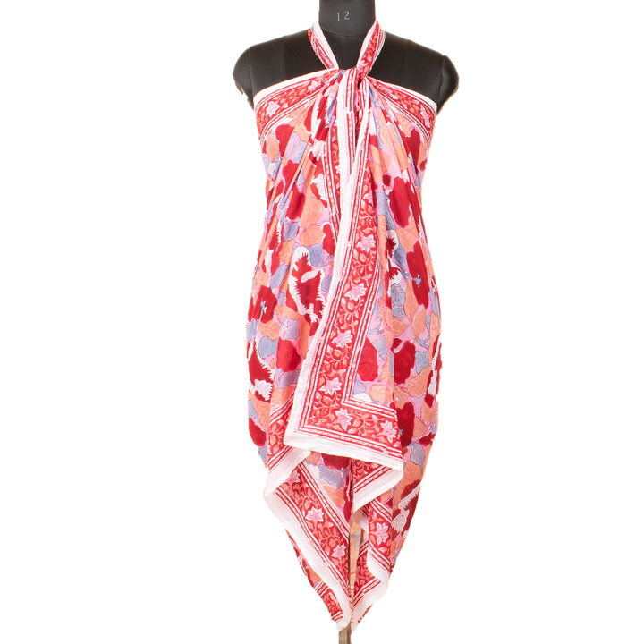 Boho Cotton Sarong | Beach Cover-Up &amp; Wrap Skirt