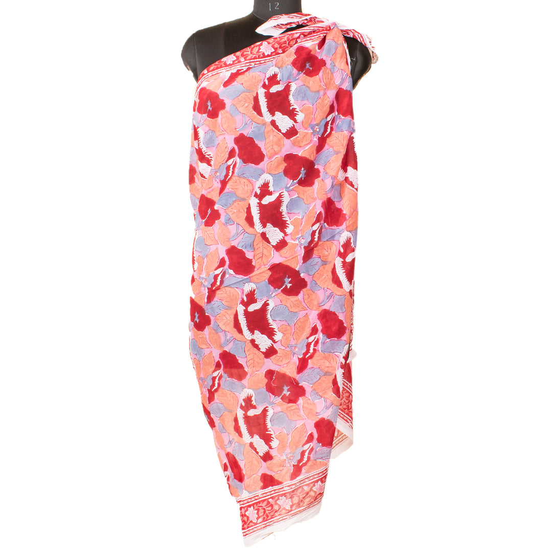 Boho Cotton Sarong | Beach Cover-Up &amp; Wrap Skirt
