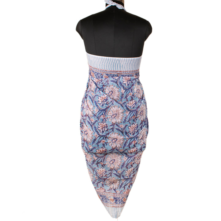 Boho Cotton Sarong | Beach Cover-Up &amp; Wrap Skirt