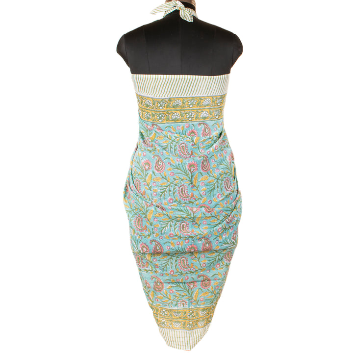 Boho Cotton Sarong | Beach Cover-Up &amp; Wrap Skirt
