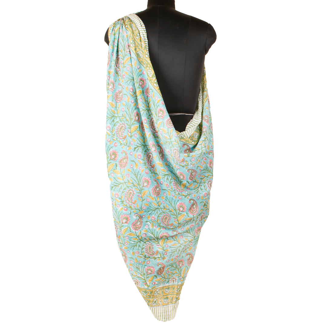 Boho Cotton Sarong | Beach Cover-Up &amp; Wrap Skirt