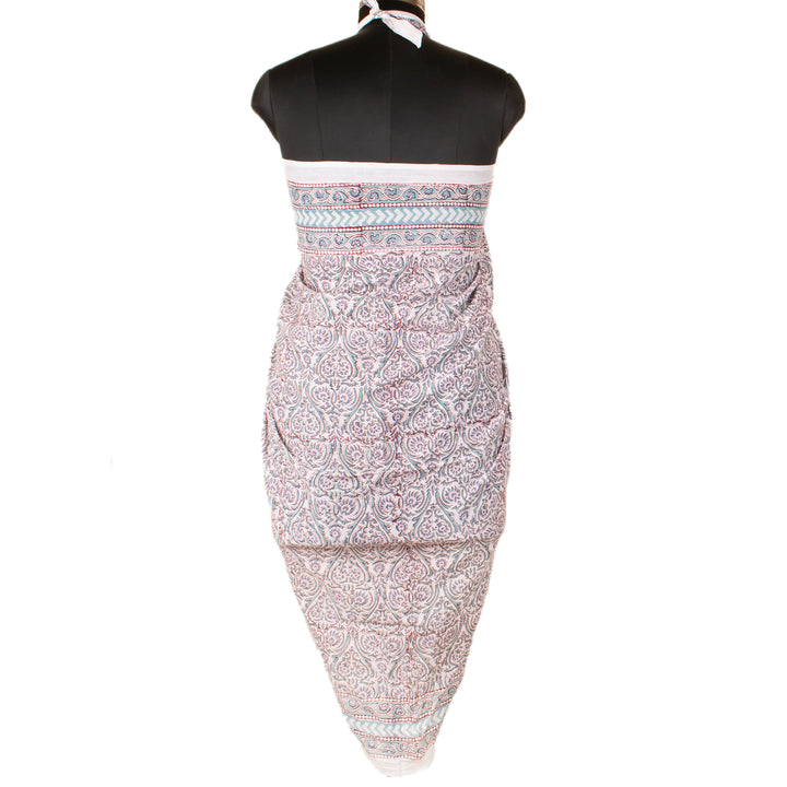 Boho Cotton Sarong | Beach Cover-Up &amp; Wrap Skirt