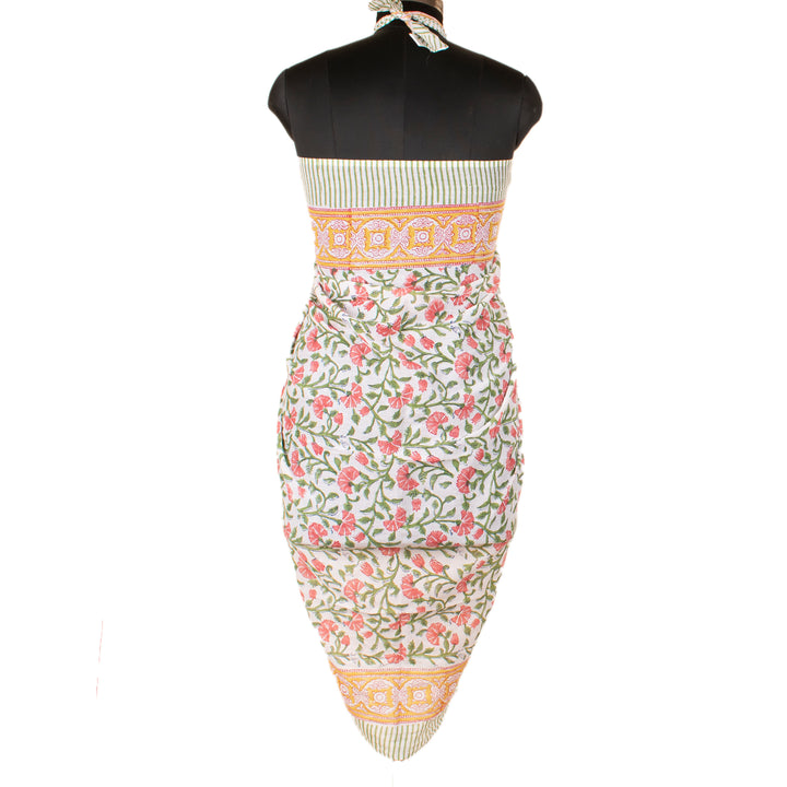 Boho Cotton Sarong | Beach Cover-Up &amp; Wrap Skirt