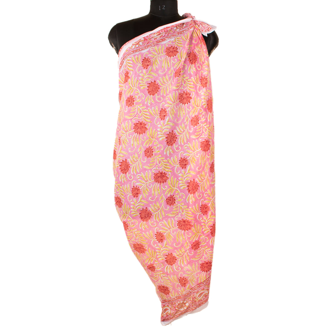 Boho Cotton Sarong | Beach Cover-Up &amp; Wrap Skirt