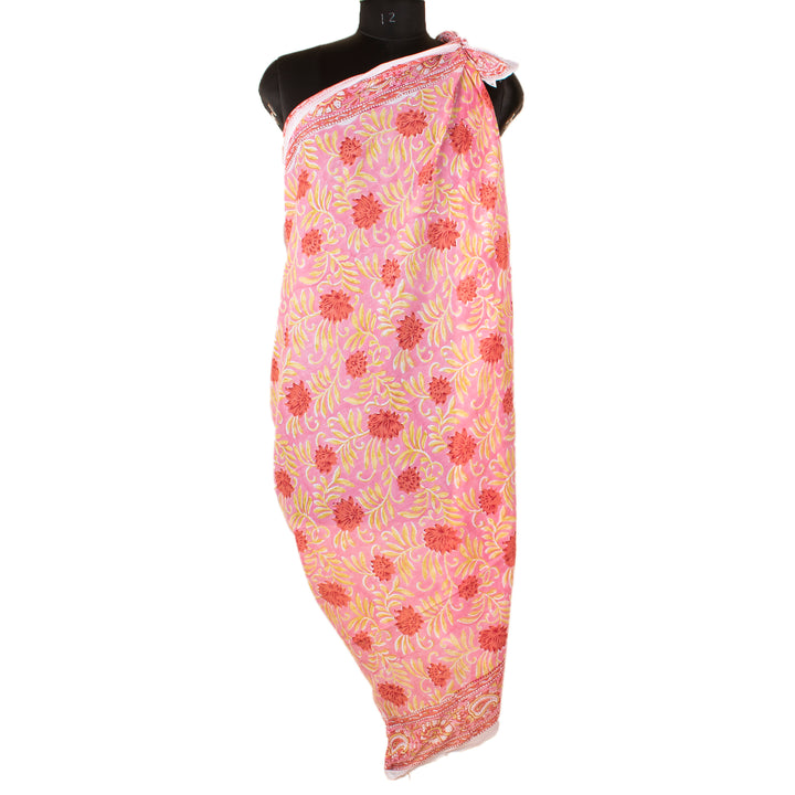 Boho Cotton Sarong | Beach Cover-Up &amp; Wrap Skirt
