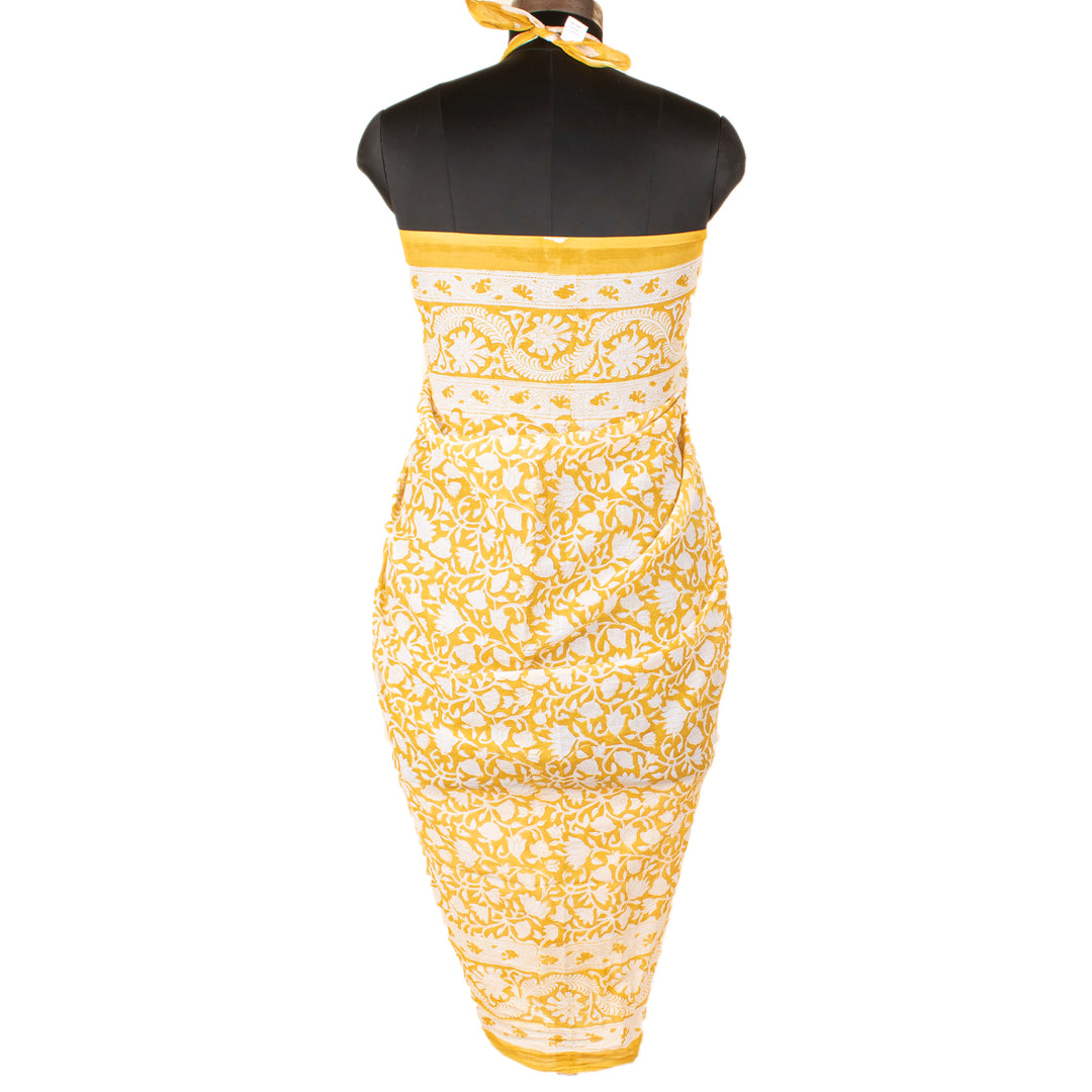 Boho Cotton Sarong | Beach Cover-Up &amp; Wrap Skirt