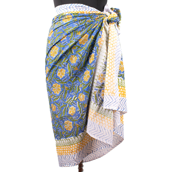 Boho Cotton Gift Set | Scarf, Makeup Bag, Sarong Combo