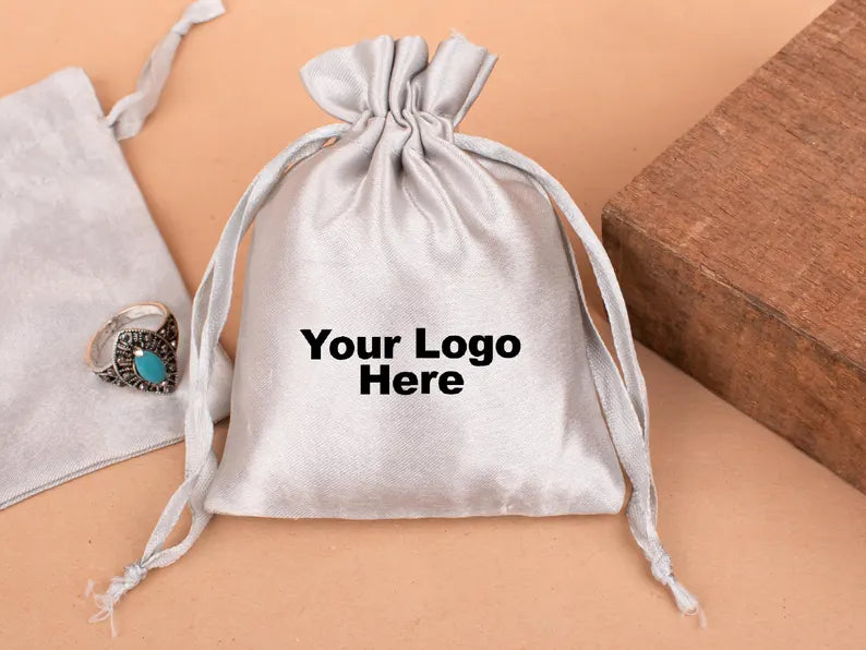 Satin Drawstring Pouch | Jewelry &amp; Gift Packaging Bag