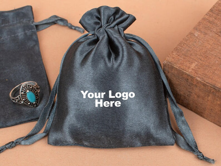 Satin Drawstring Pouch | Jewelry &amp; Gift Packaging Bag