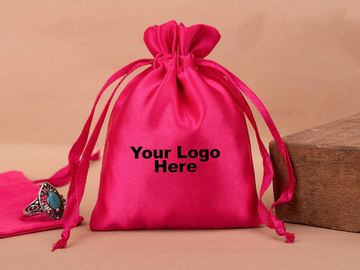 Satin Drawstring Pouch | Jewelry &amp; Gift Packaging Bag