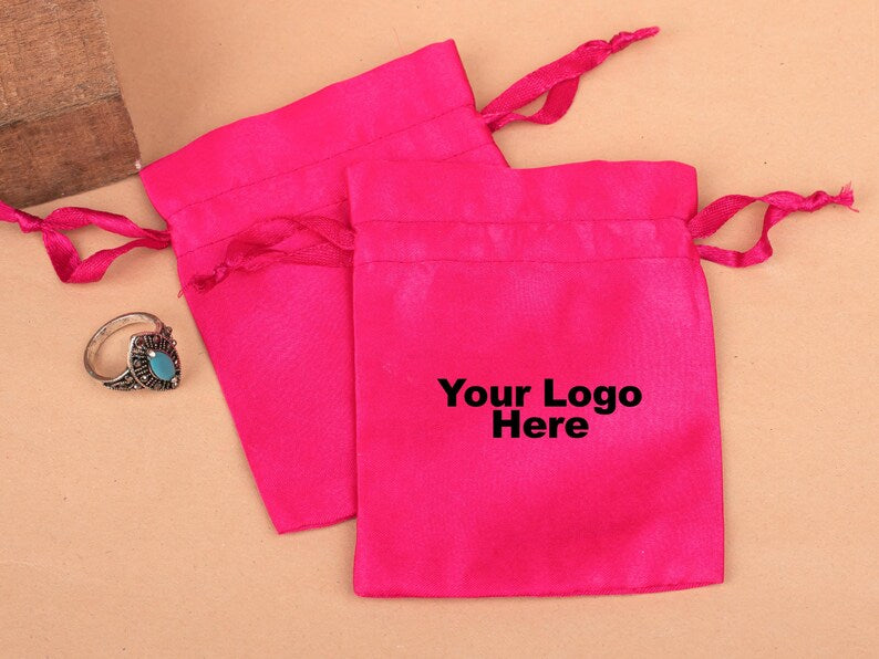 Satin Drawstring Pouch | Jewelry &amp; Gift Packaging Bag