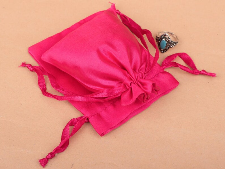 Satin Drawstring Pouch | Jewelry &amp; Gift Packaging Bag