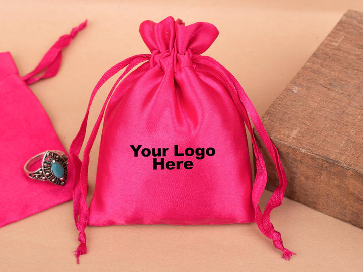 Satin Drawstring Pouch | Jewelry &amp; Gift Packaging Bag