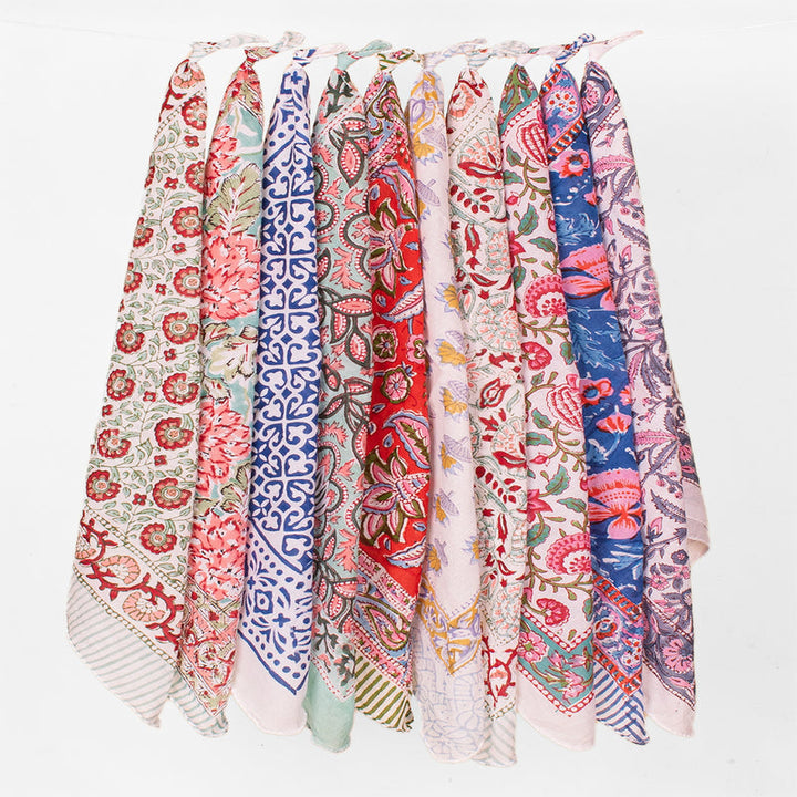 Boho Cotton Bandana | Everyday Head Scarf