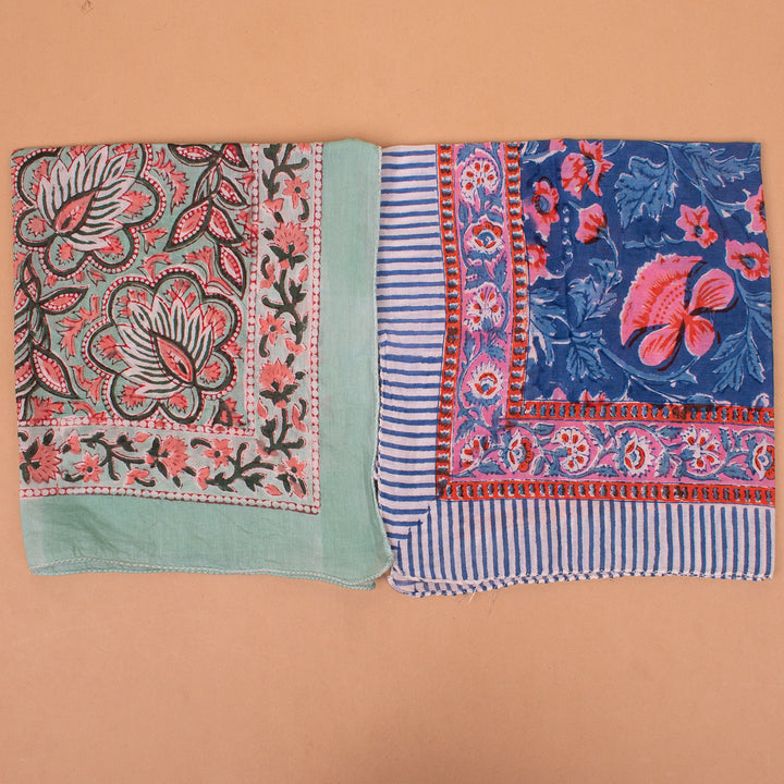 Set of 10 – Cotton Bandanas | Boho Head Scarf &amp; Hair Wrap