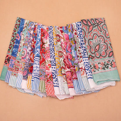 Set of 18 - Cotton Hair Scarf Bandana | Trendy Head Wrap for Casual Outfits