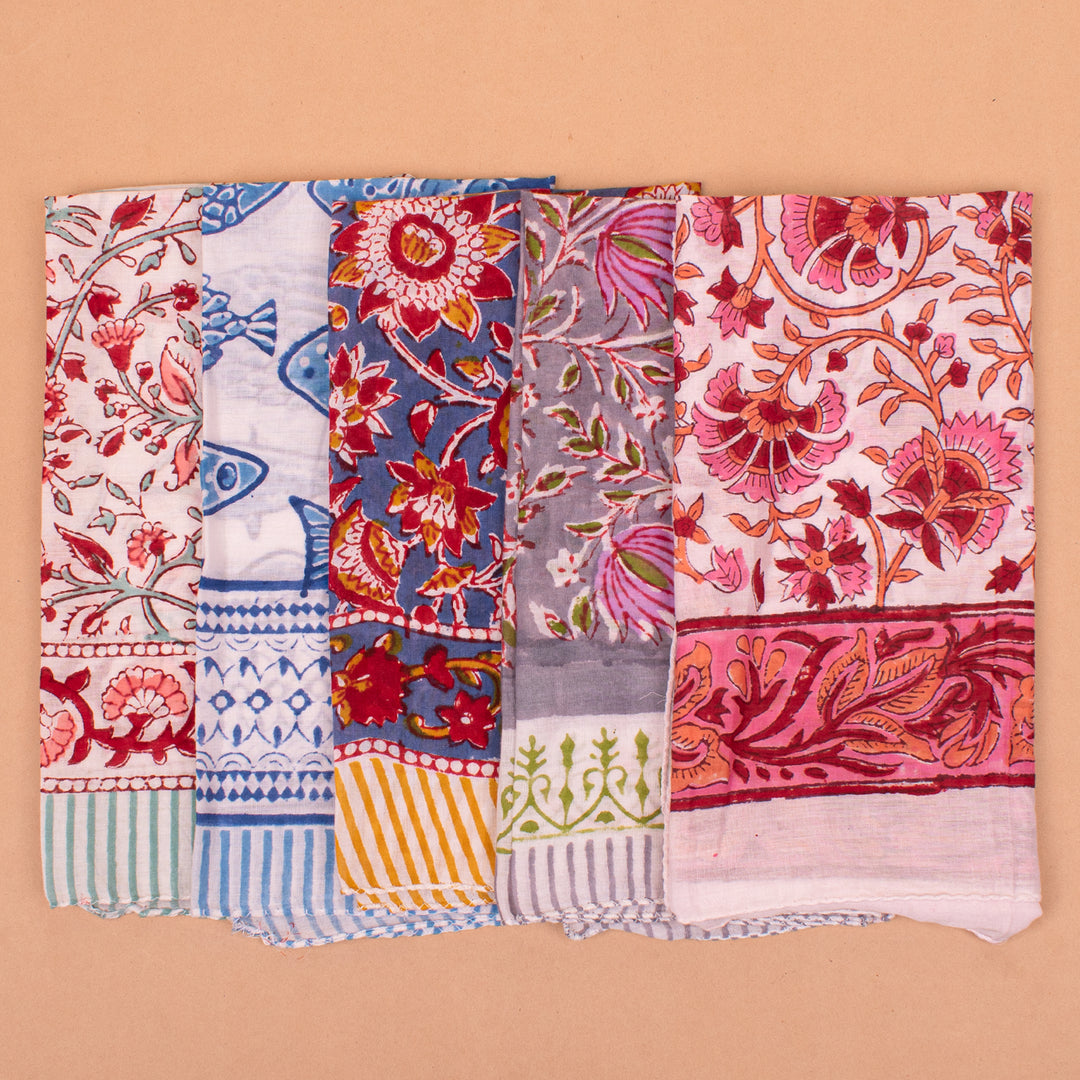 Set of 20 – Boho Cotton Bandanas | Everyday Head Scarf