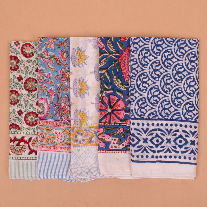 Set of 20 – Boho Cotton Bandanas | Everyday Head Scarf