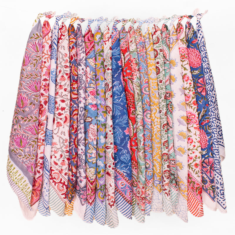 Boho Cotton Bandana | Everyday Head Scarf