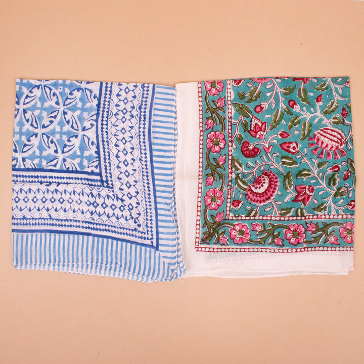 Set of 10 – Handmade Cotton Bandanas | Everyday Head Scarf