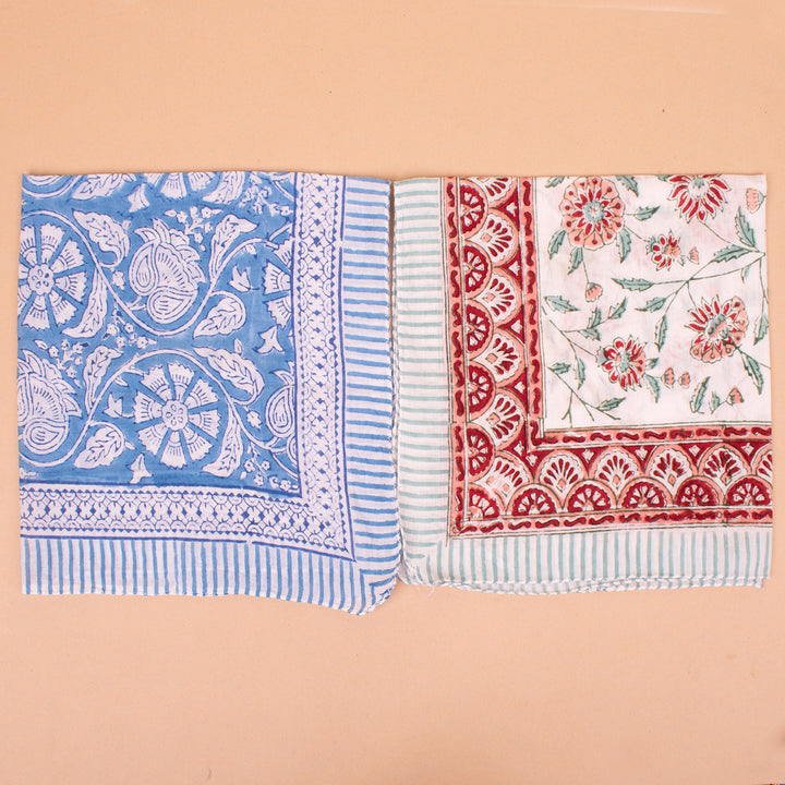 Set of 10 – Soft Cotton Bandanas | Boho Head Scarf &amp; Hair Wrap