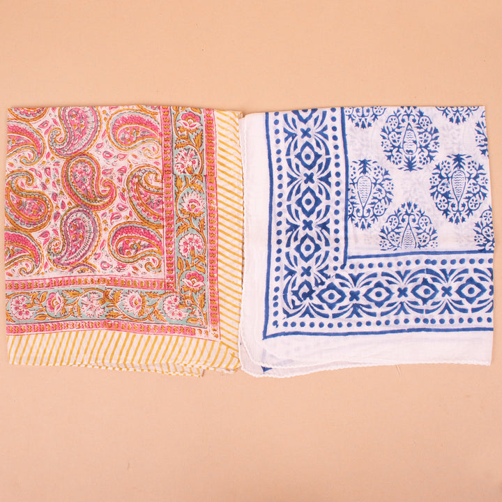 Set of 10 – Soft Cotton Bandanas | Boho Head Scarf &amp; Hair Wrap