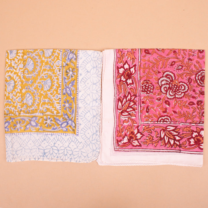 Set of 10 – Premium Cotton Bandanas | Hair Scarf &amp; Neck Wrap
