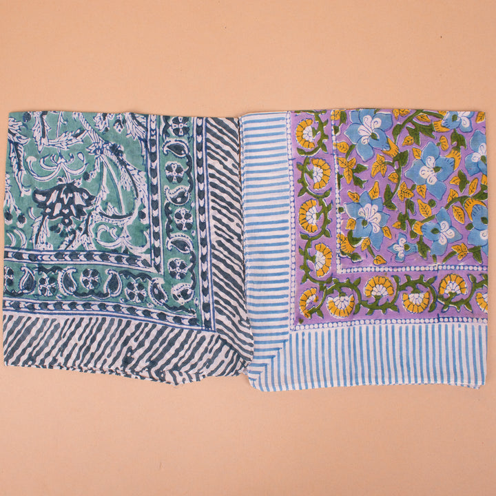 Set of 10 – Premium Cotton Bandanas | Hair Scarf &amp; Neck Wrap