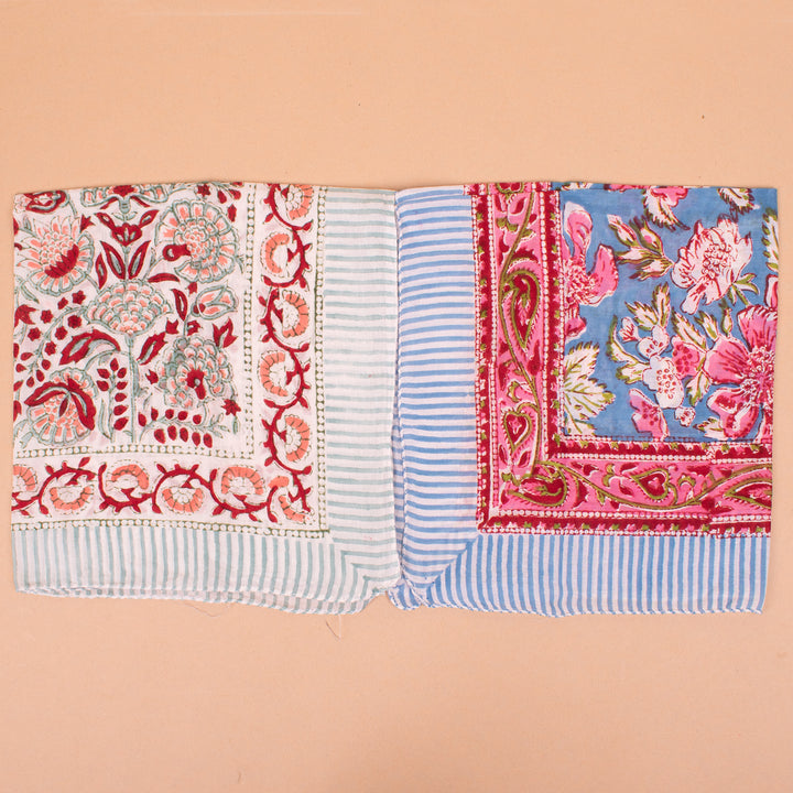 Set of 10 – Soft Cotton Bandanas | Printed Head Scarf &amp; Hair Wrap