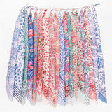 Set of 18 – Designer Cotton Bandanas | Hair Scarf & Neck Wrap