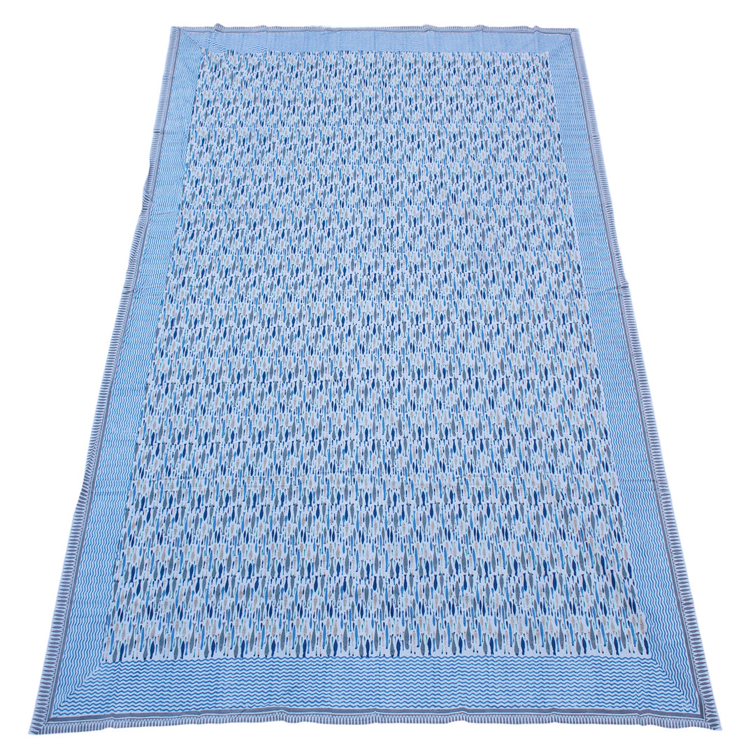 Boho Cotton Tablecloth 90x108 | Boho Table Cover