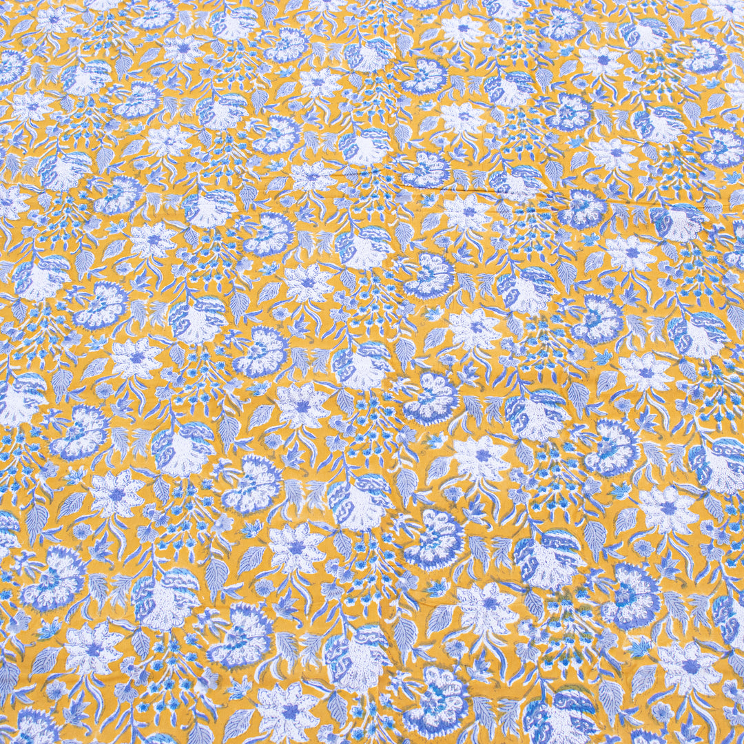 Hand Block Cotton Tablecloth 90x108 | Boho Table Cover
