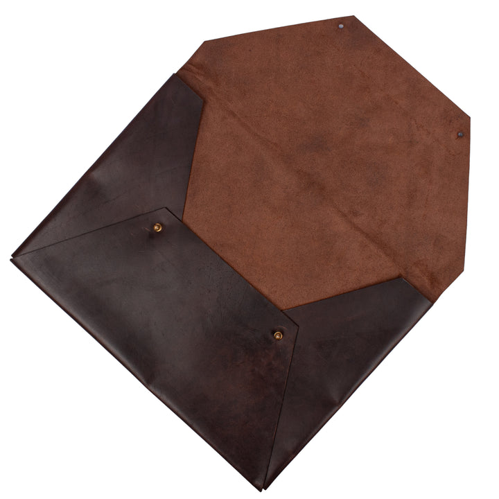 Handmade Leather Laptop Sleeve | Slim MacBook Case