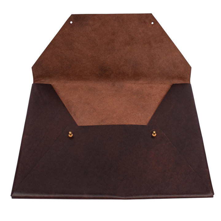 Handmade Leather Laptop Sleeve | Slim MacBook Case
