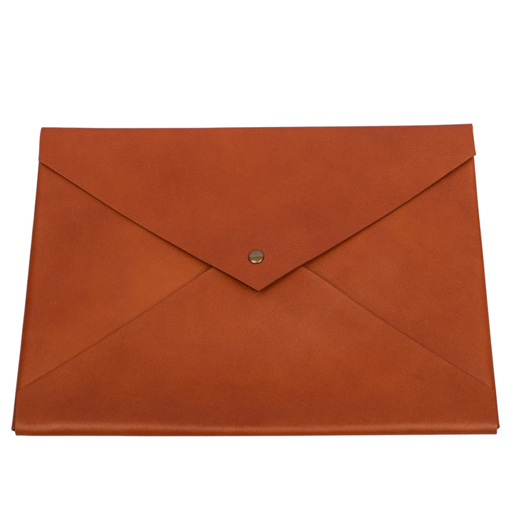 Handmade Leather Laptop Sleeve | Slim MacBook Case