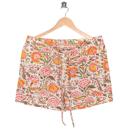 Women's Relaxed Fit Cotton Pajama Set – Light, Cooling & All-Night Comfortable Sleepwear | Handcrafted Print Pajama Set