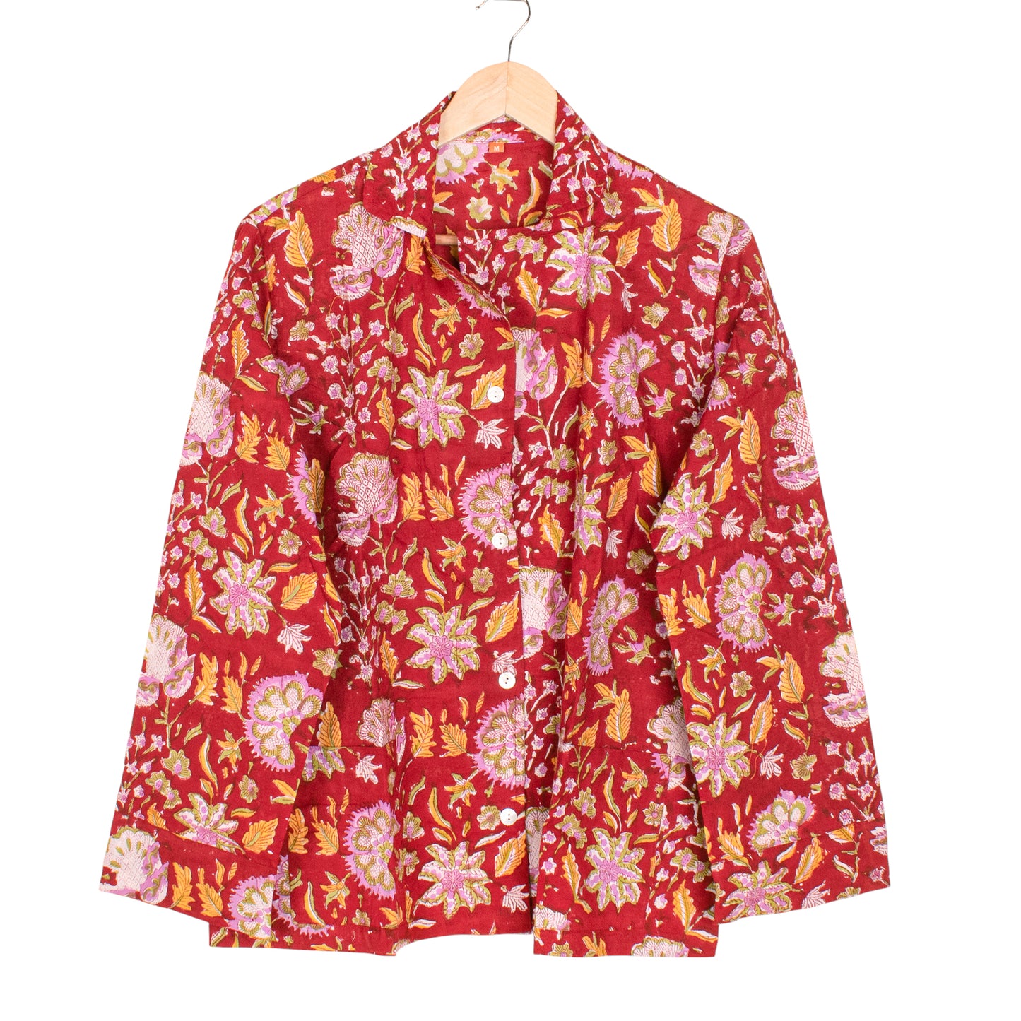 Women's Printed Cotton Cozy PJ Set – Lightweight, Moisture-Wicking Night Suit | Ideal for Sleep, Relaxing & Travel