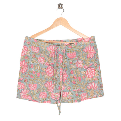 Ultra-Soft Cotton Sleep Set for Women – Cotton Pajama Set with Elegant Prints | Relaxed Fit Nightwear for All Seasons